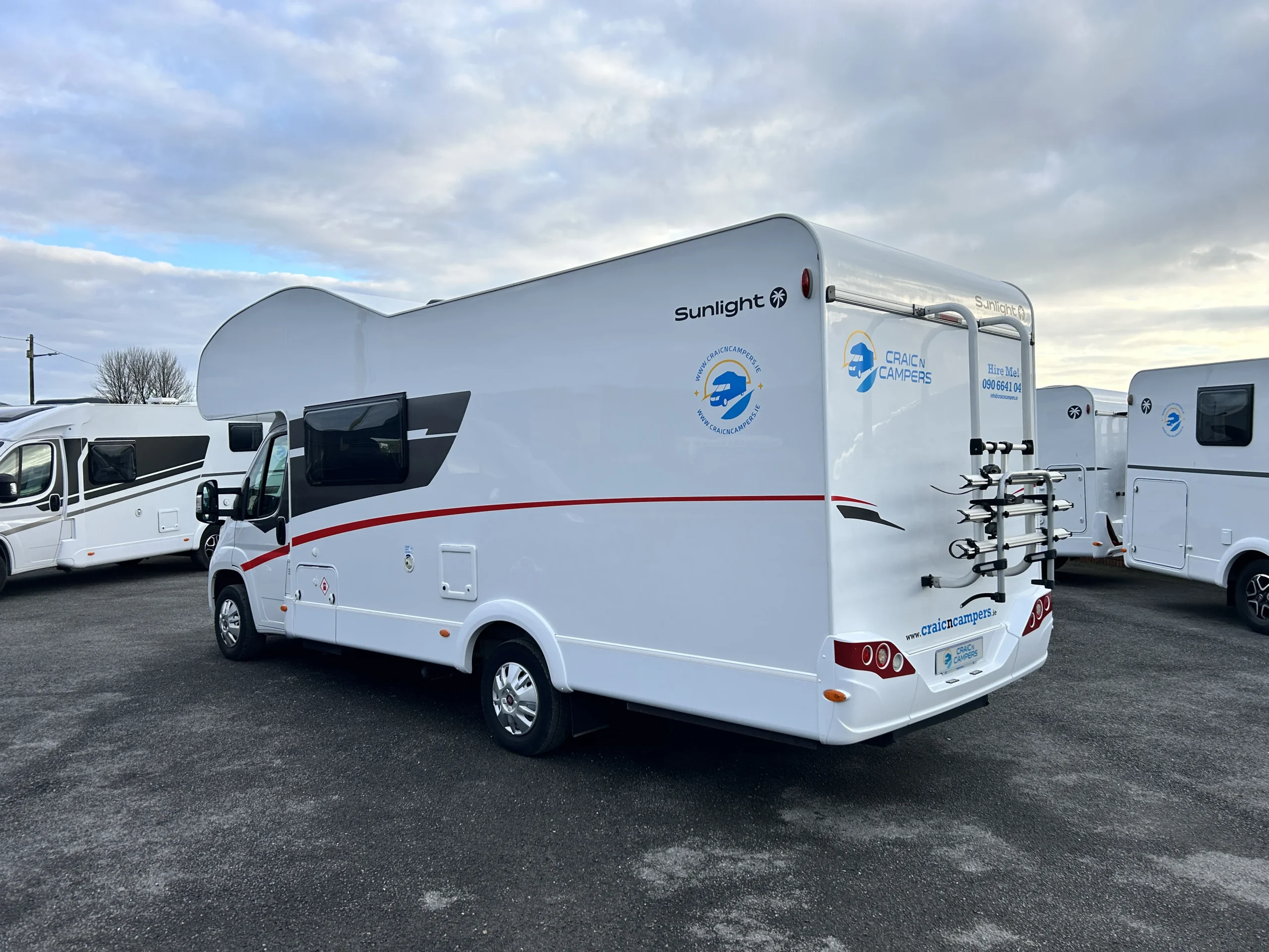 Sunlight A70 campervan exterior