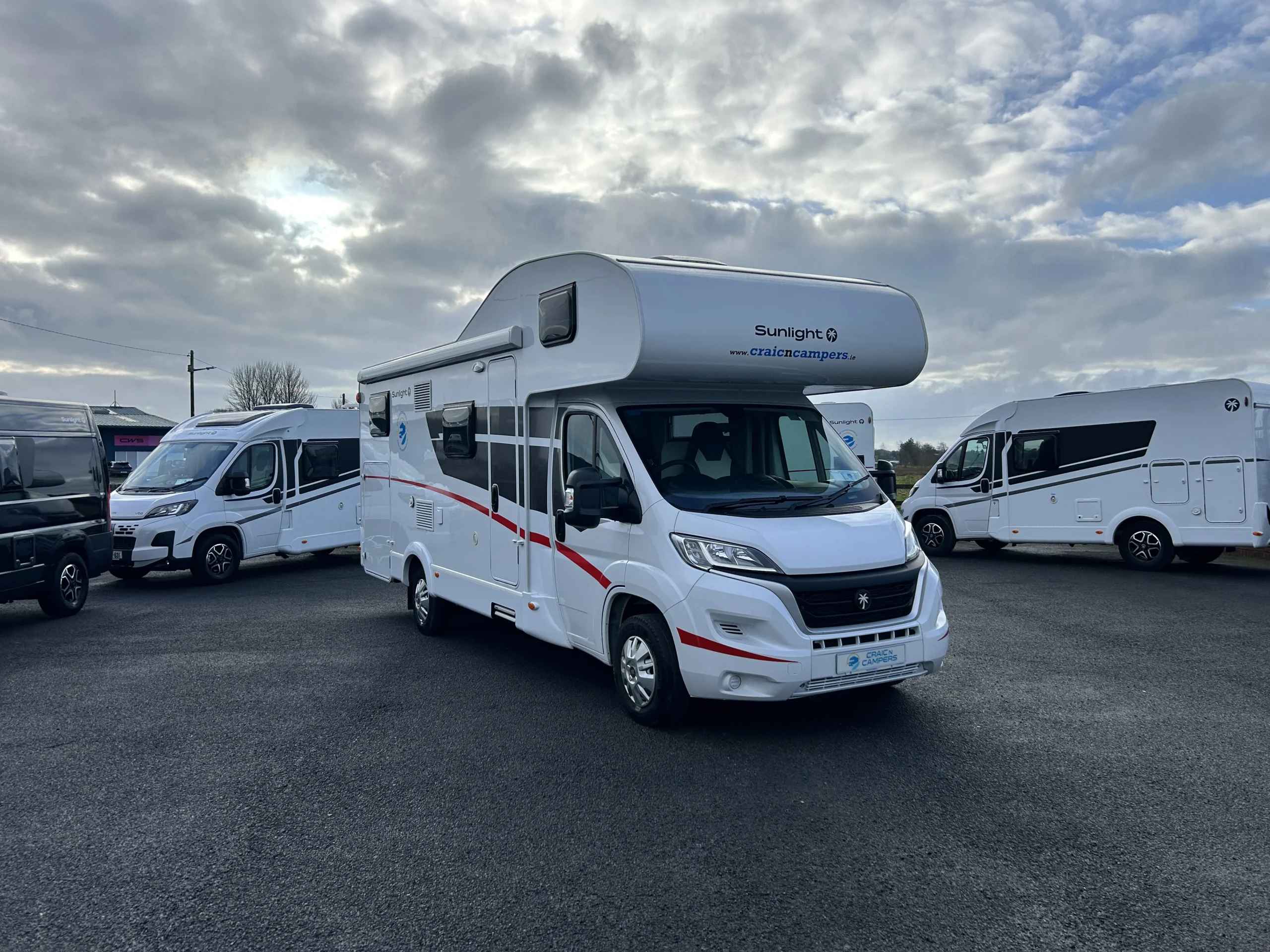 Sunlight A70 campervan exterior