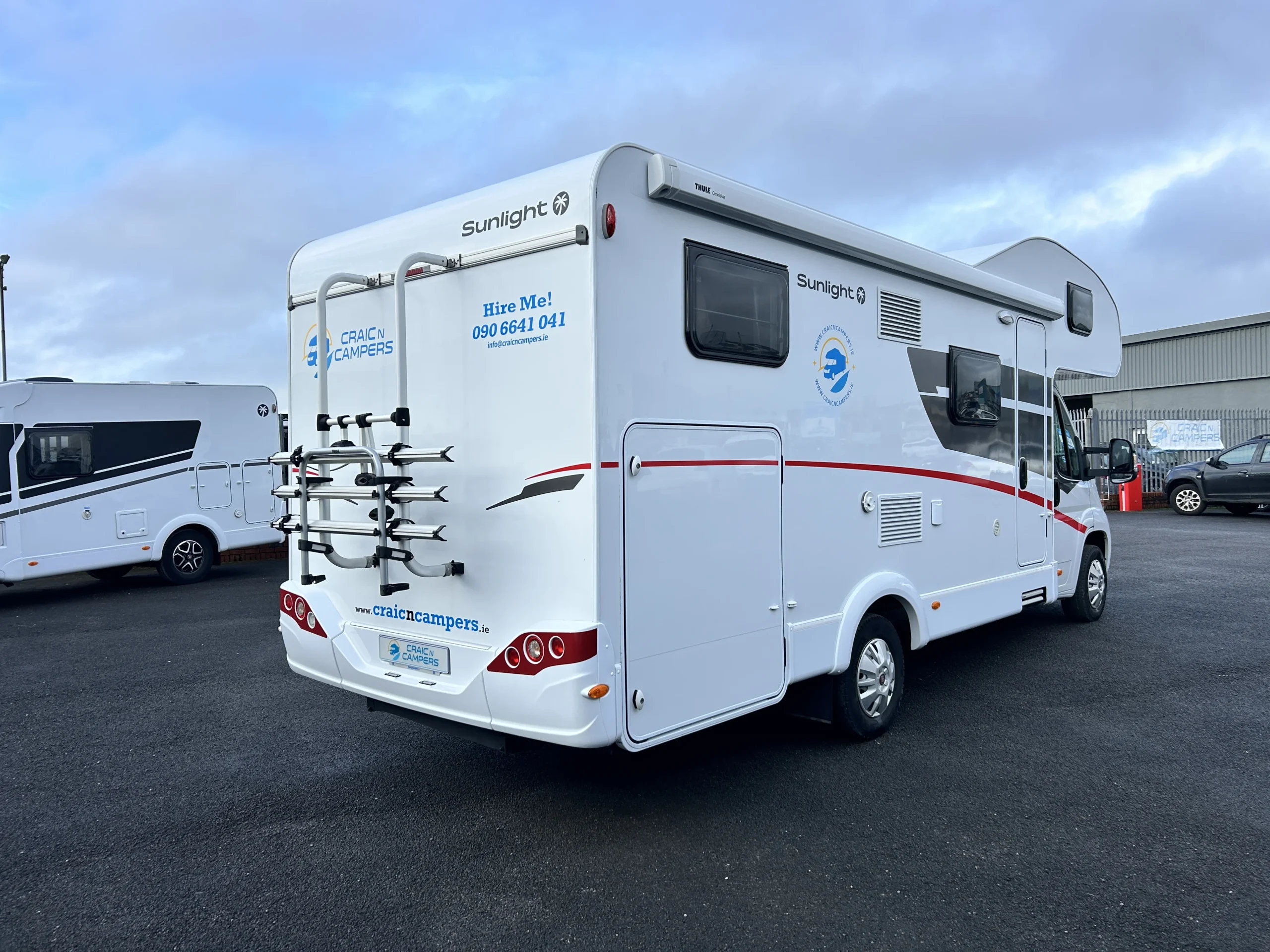 Sunlight A70 campervan exterior