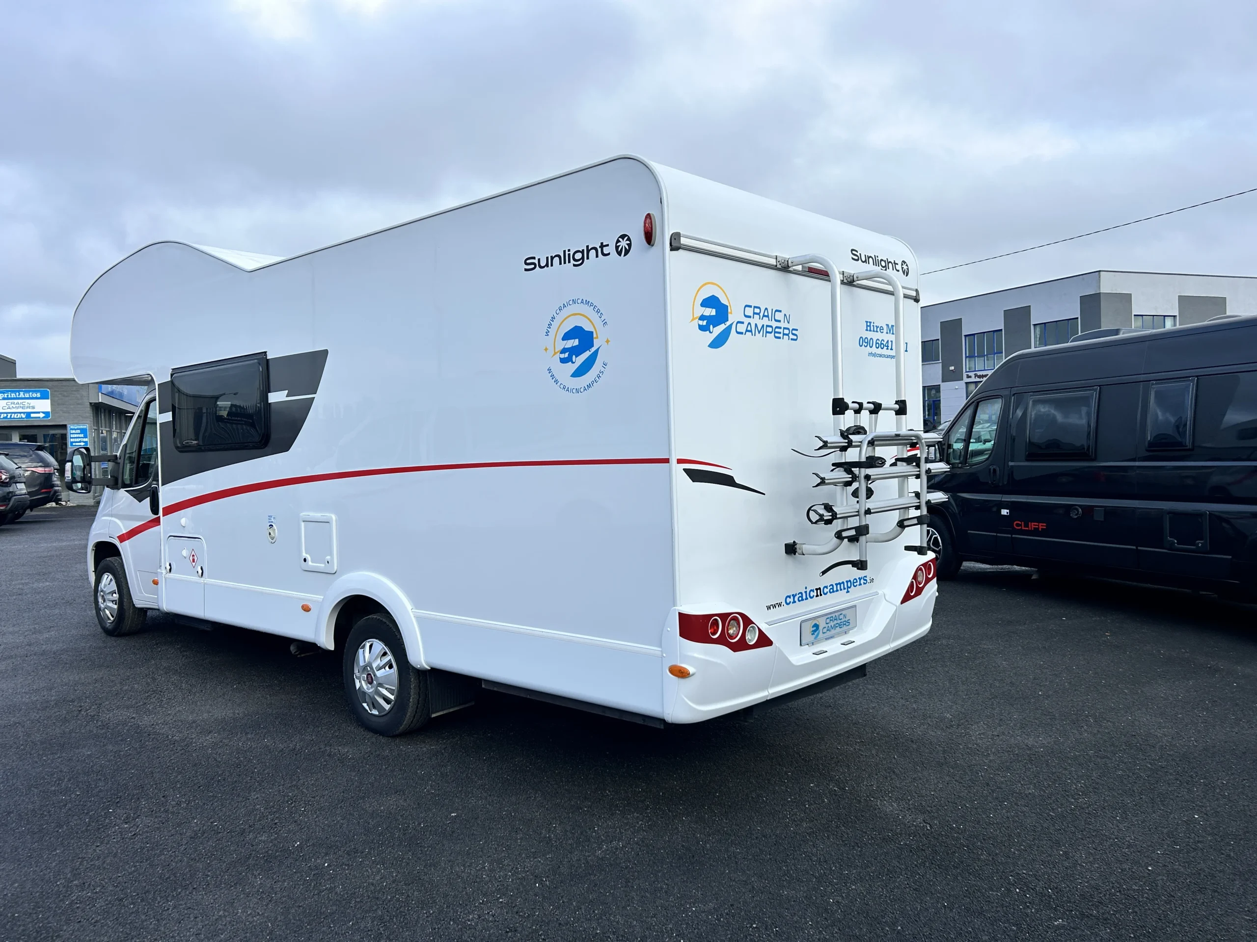 Sunlight A70 campervan exterior