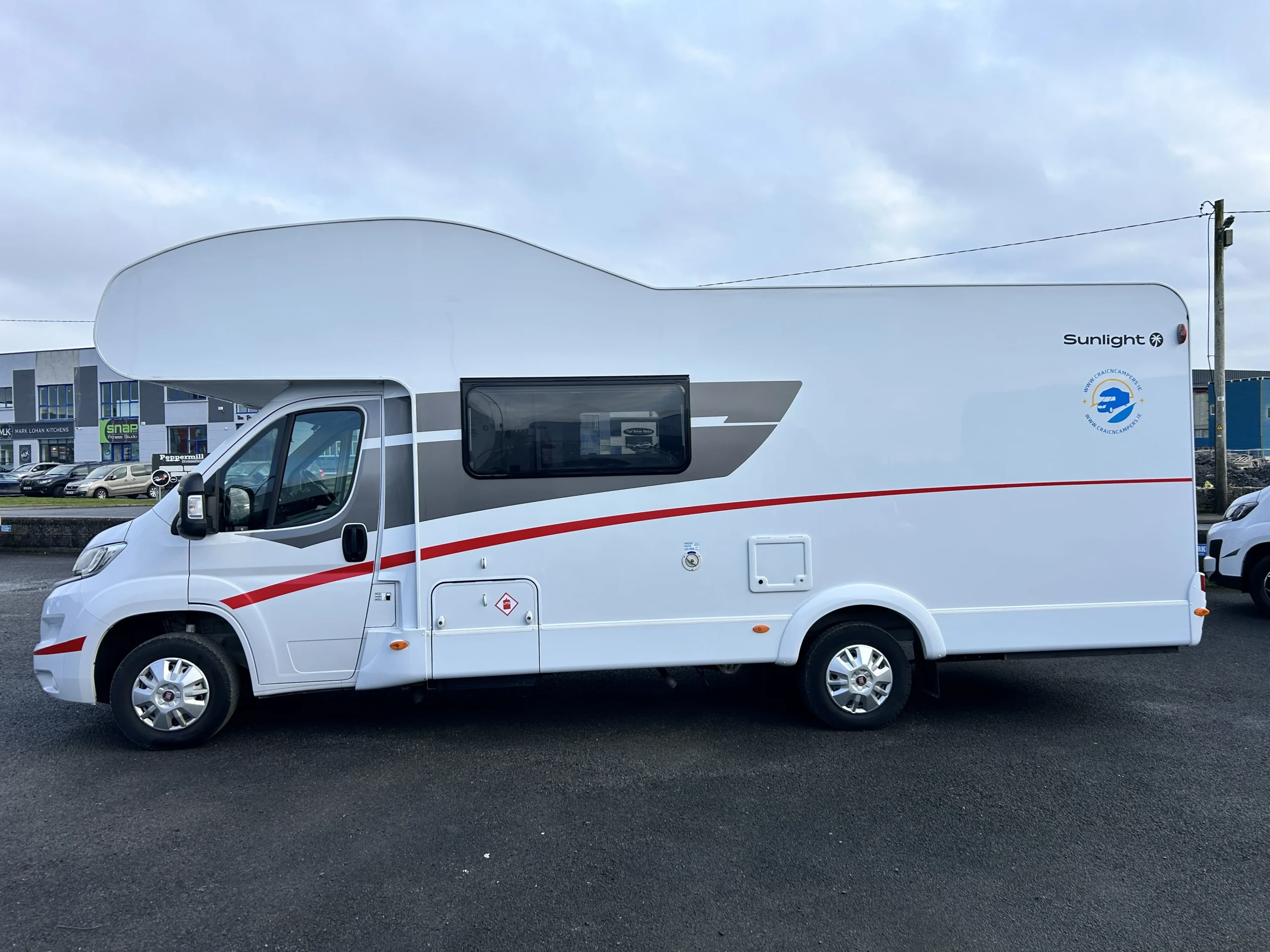 Sunlight A70 campervan exterior