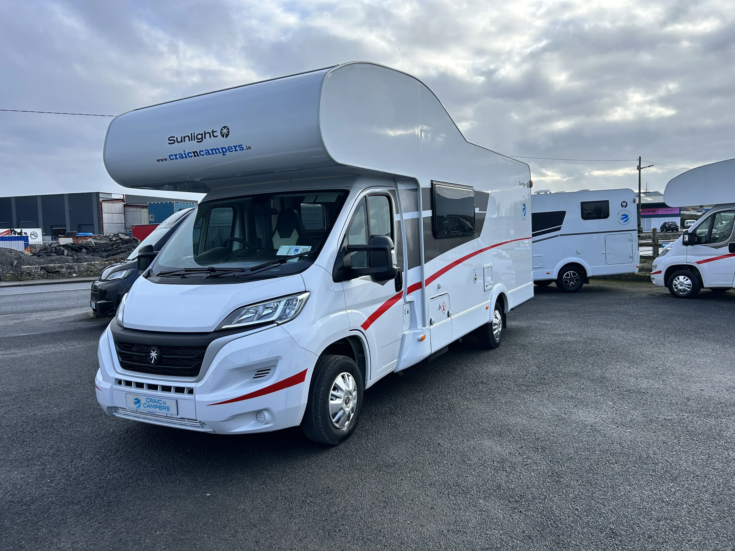 Sunlight A70 campervan exterior
