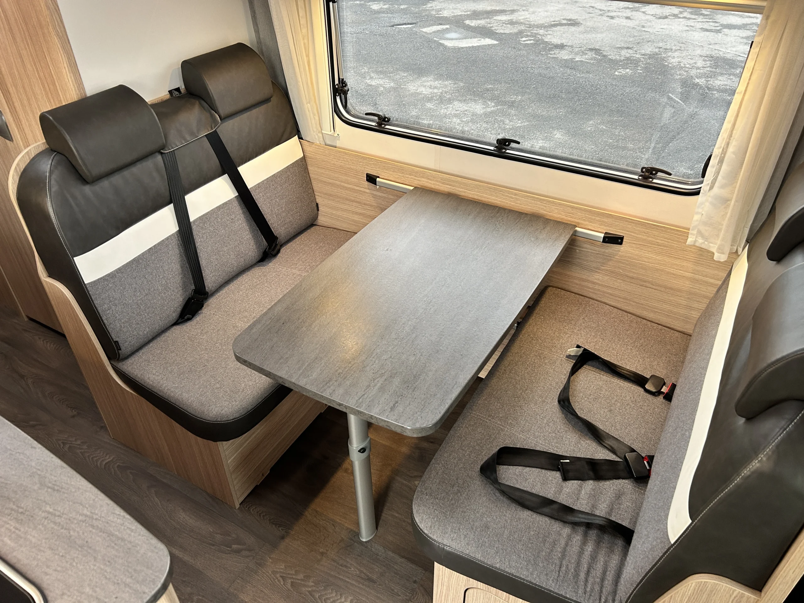 Sunlight A70 campervan  dining