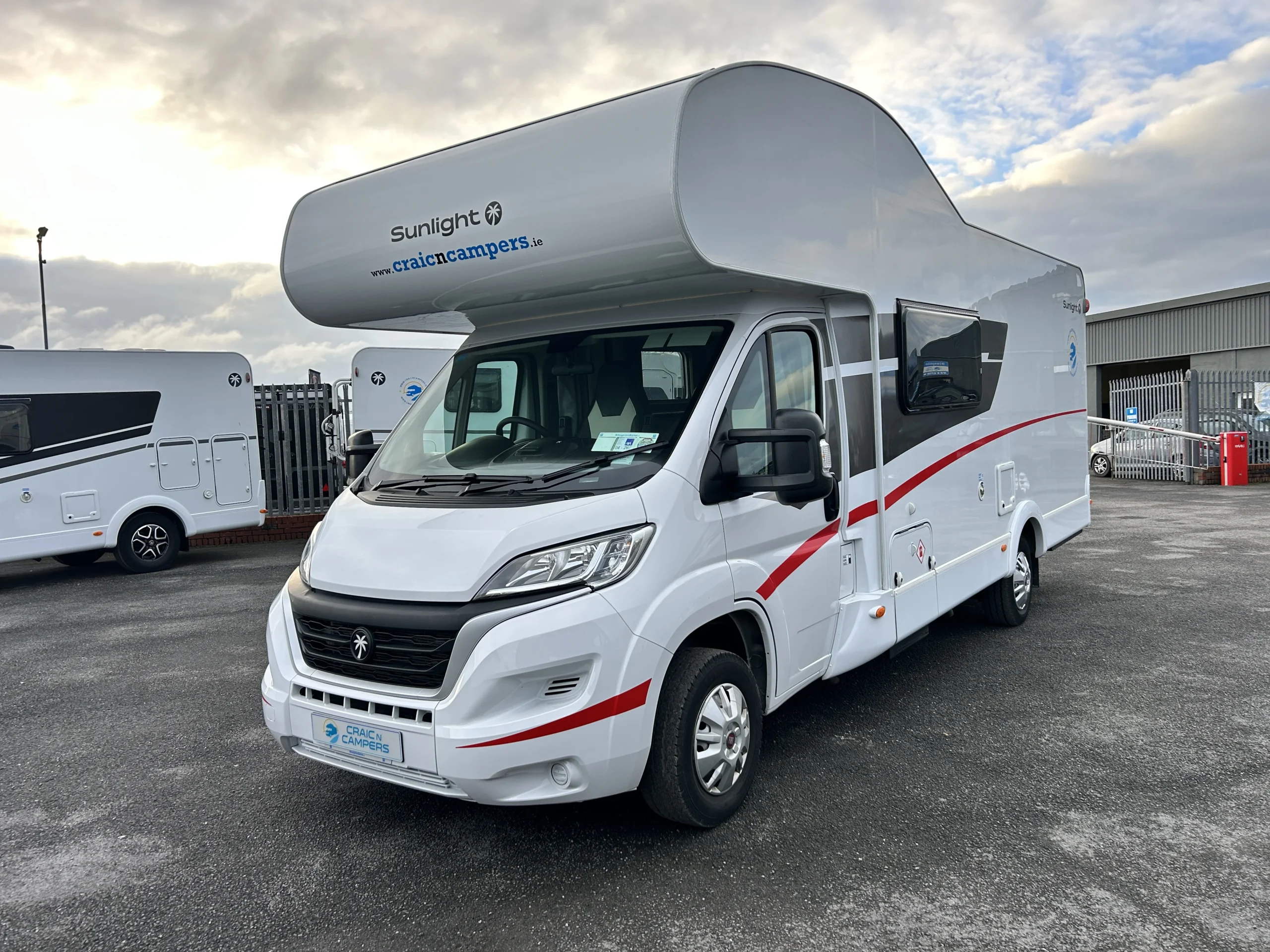 Sunlight A70 campervan exterior