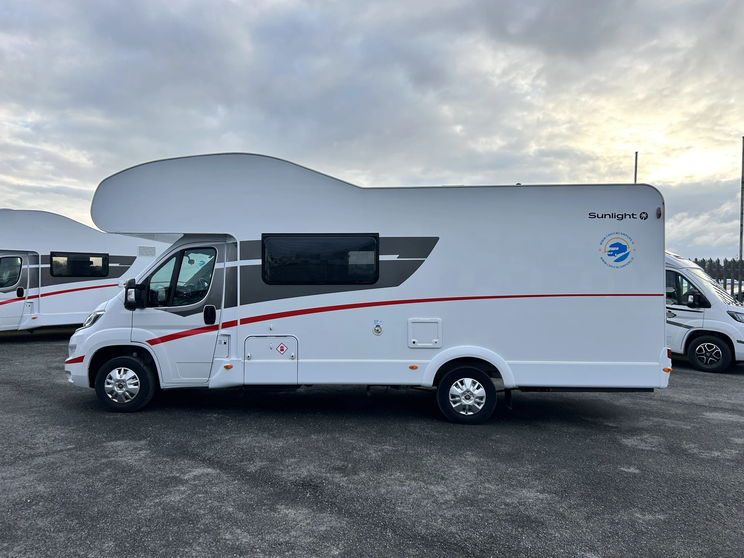 Sunlight A70 campervan exterior