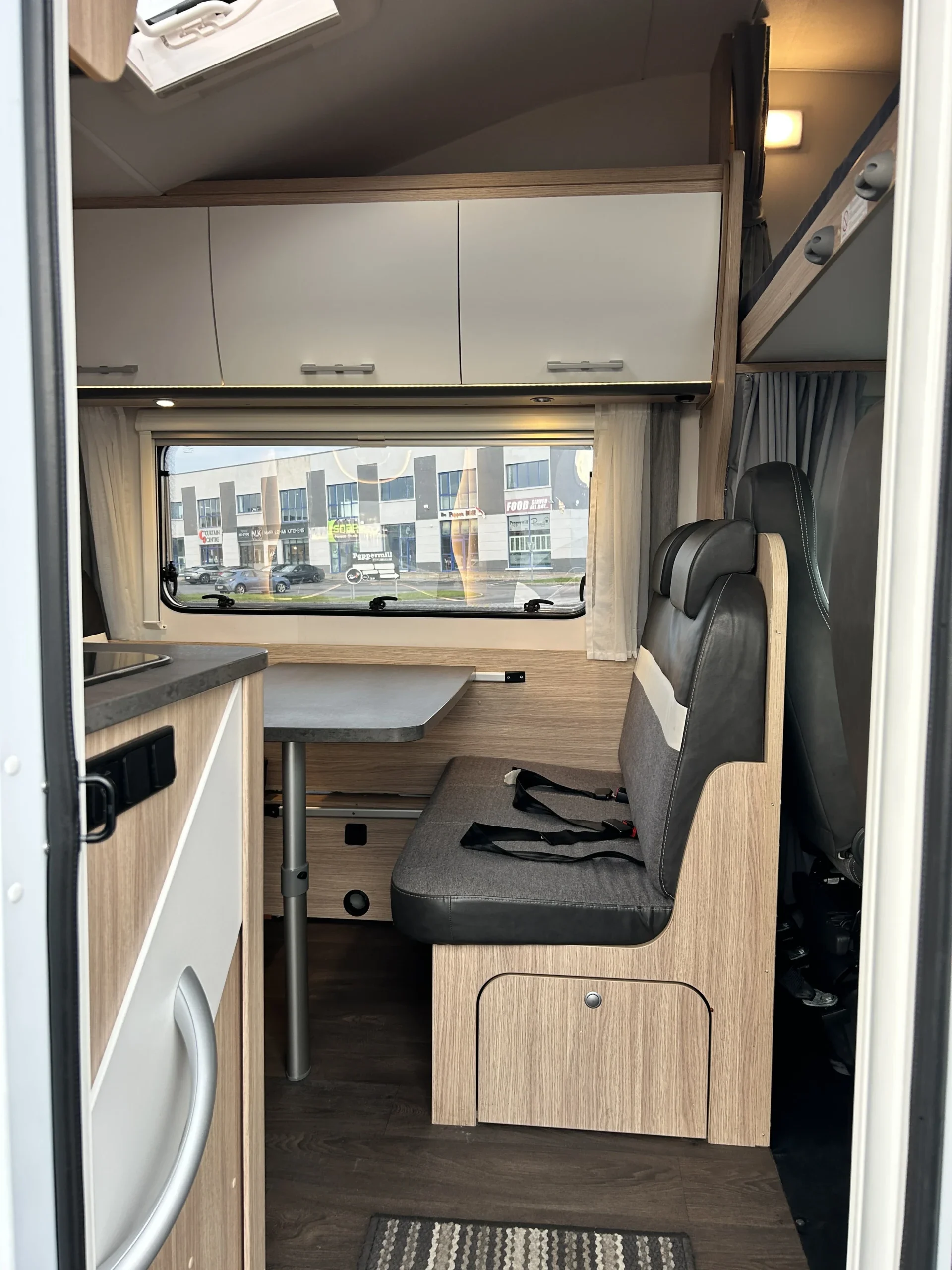 Sunlight A70 campervan interior