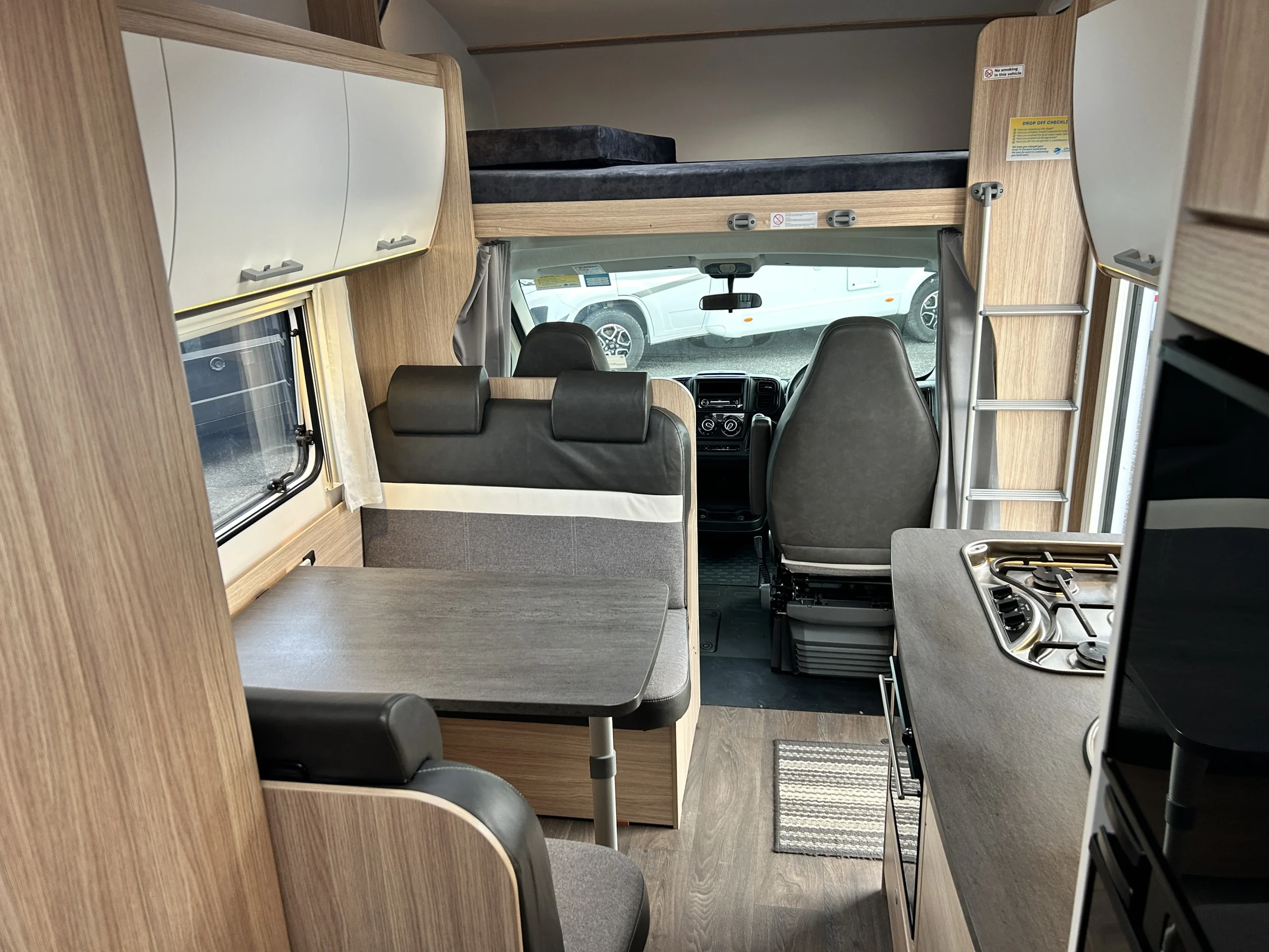Sunlight A70 campervan interior
