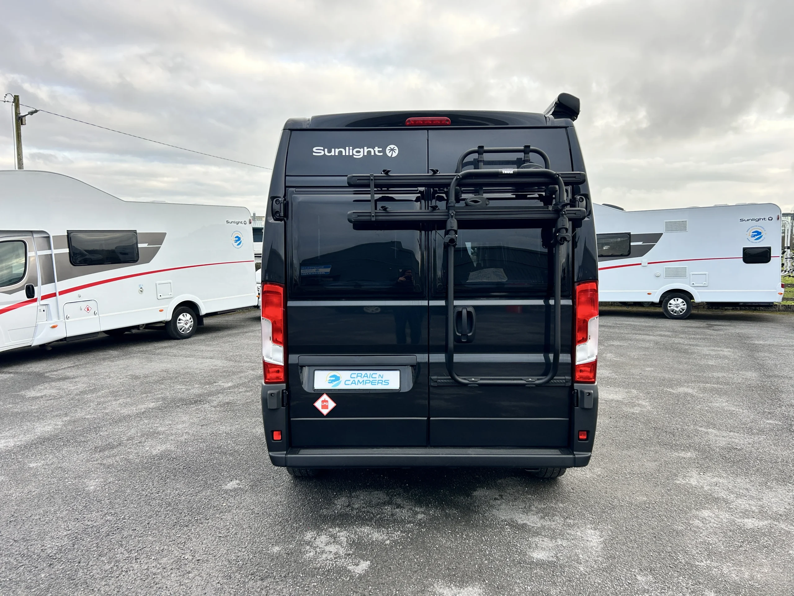 Sunlight Cliff 601 Campervan exterior rear