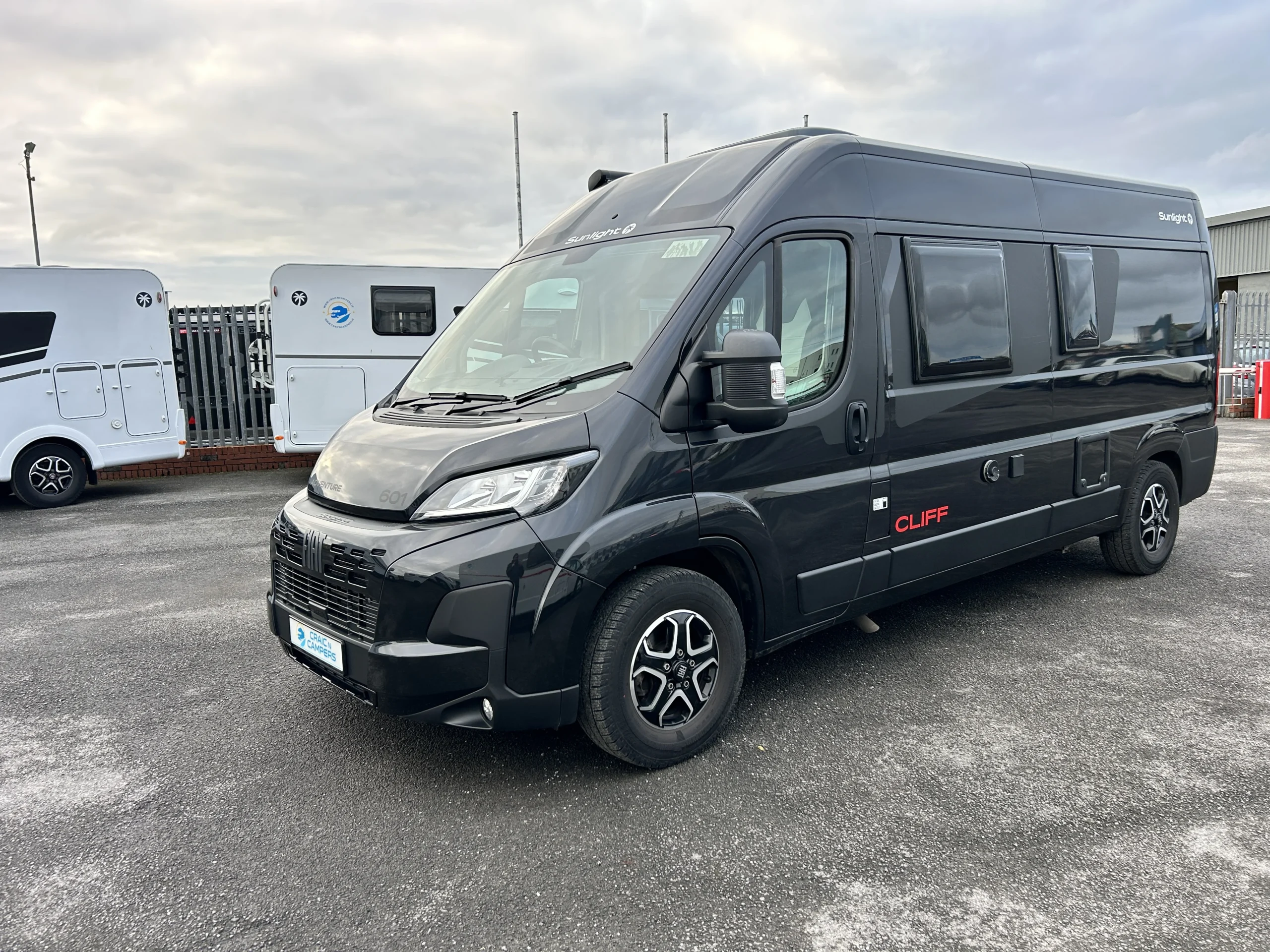 Sunlight Cliff 601 Campervan exterior