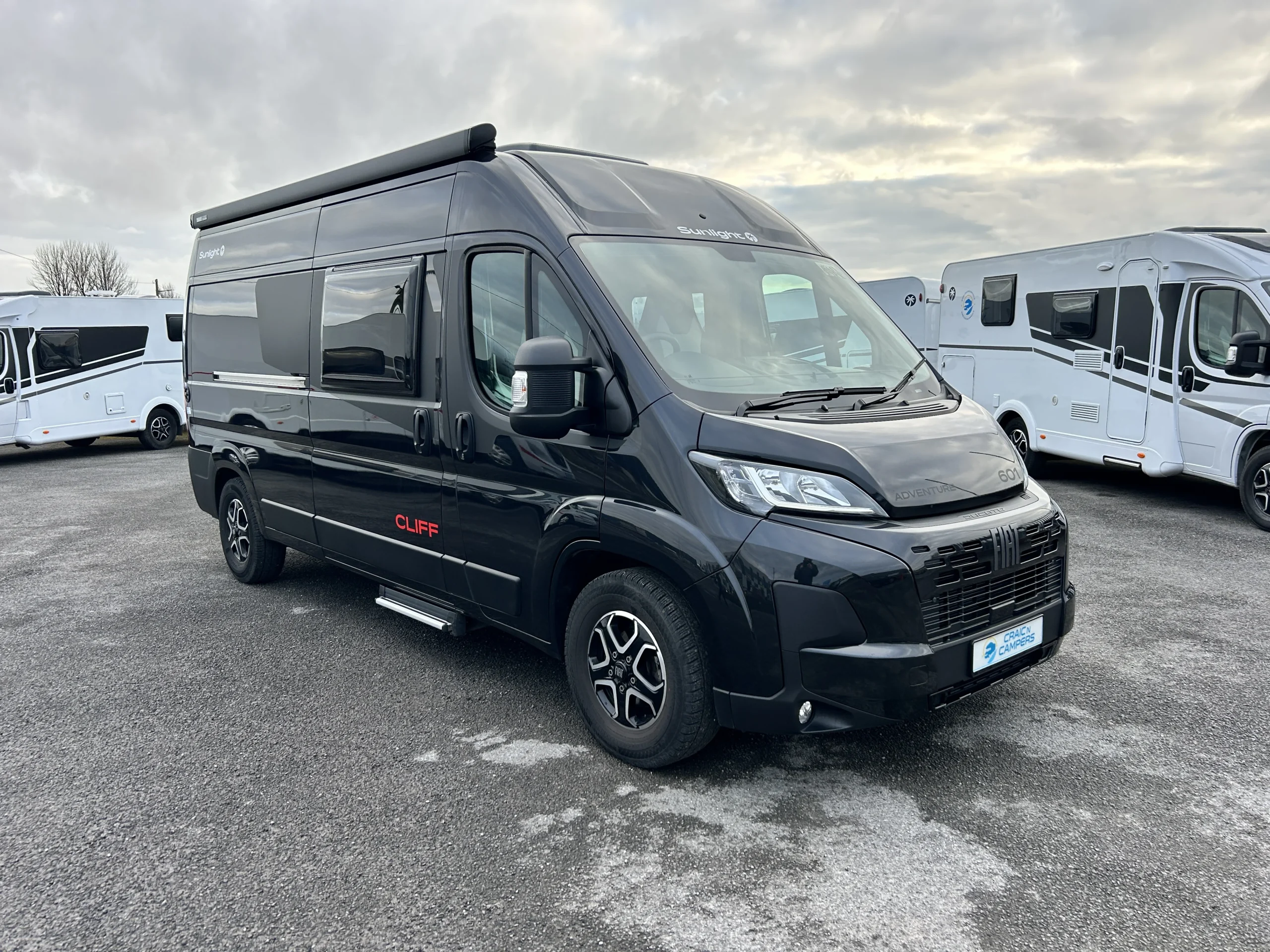 Sunlight Cliff 601 Campervan exterior