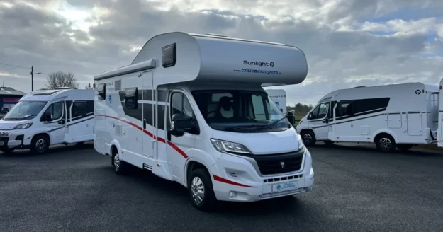 Craic N Campers campervan fleet - multiple sizes available in Ireland